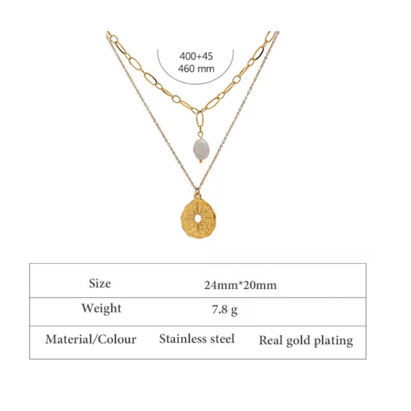 She's Layered Differently Necklace