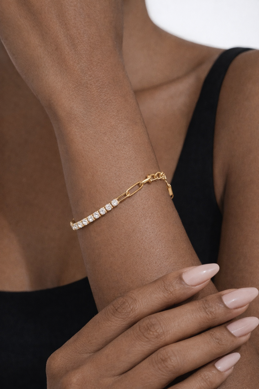 Pretty Without Permission Bracelet - 18K Gold Plated Chain Bracelet for Women | ENNVY