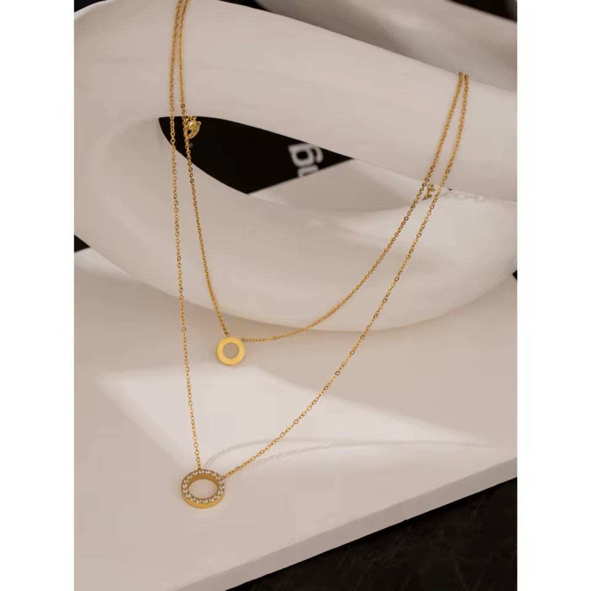 Still Me, Always Layered Necklace - 18K Gold Plated Layered Necklace for Women | ENNVY