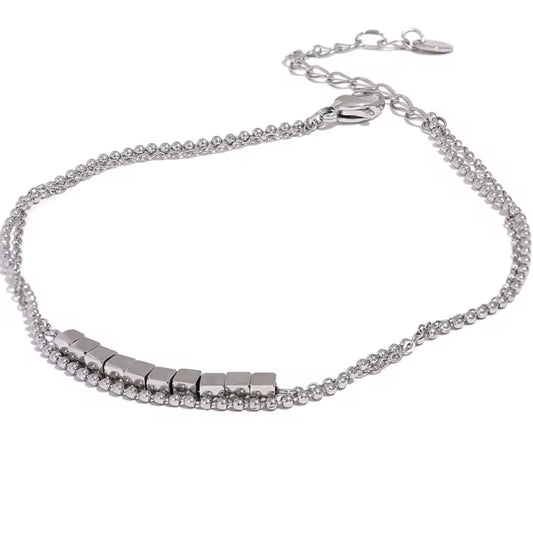 In Her Element Anklet - 18K Gold Plated Gold Anklet for Women | ENNVY