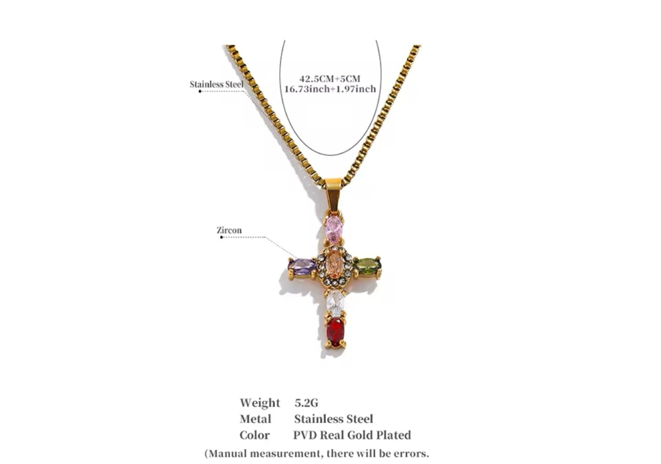 Dripped in Self-Grace Necklace - 18K Gold Plated Necklace for Women | ENNVY