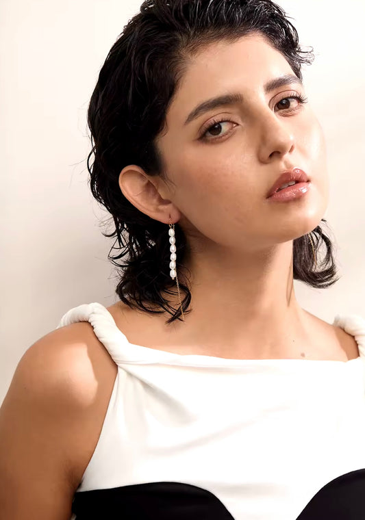 Blaze Dangle Earrings - 18K Gold Plated Drop Earrings for Women | ENNVY