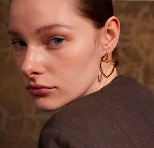 Love, Refined Hoops - 18K Gold Plated Hoop Earrings for Women | ENNVY