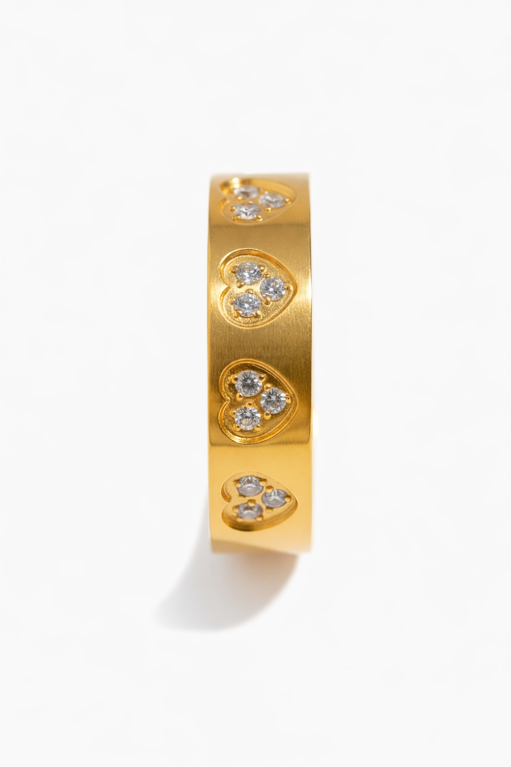 Heart of Intention Ring - 18K Gold Plated Statement Ring for Women | ENNVY