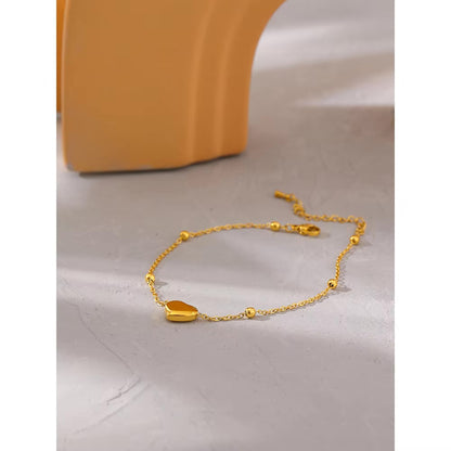 With Love, Anklet - 18K Gold Plated Gold Anklet for Women | ENNVY