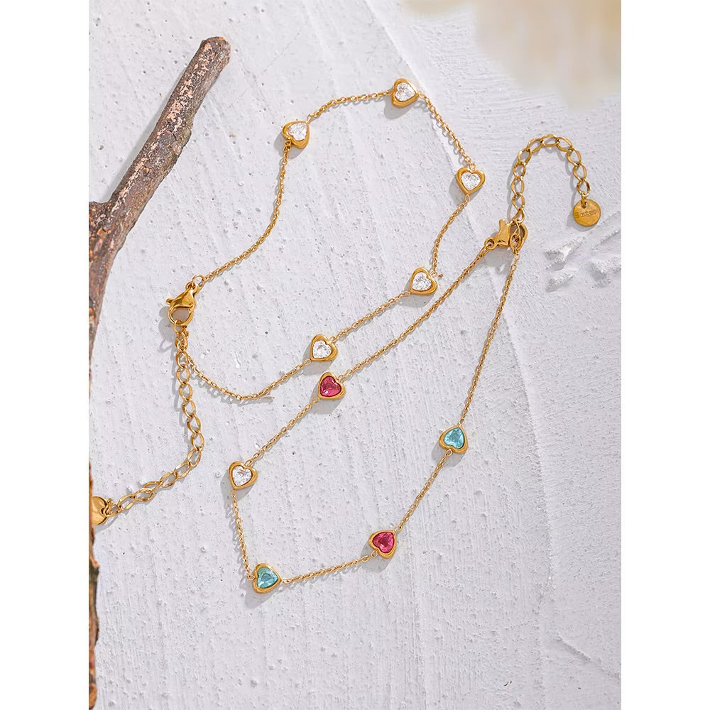 Love on Lock Anklet - 18K Gold Plated Gold Anklet for Women | ENNVY