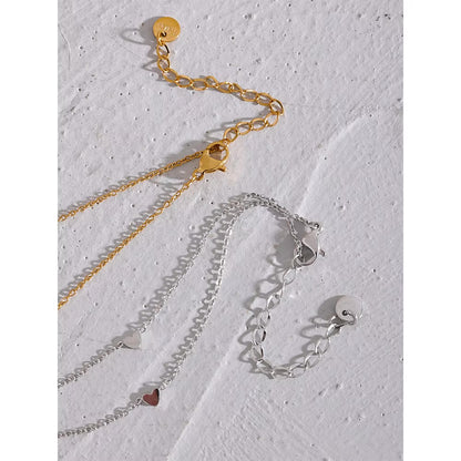 Love on Repeat Anklet - 18K Gold Plated Gold Anklet for Women | ENNVY