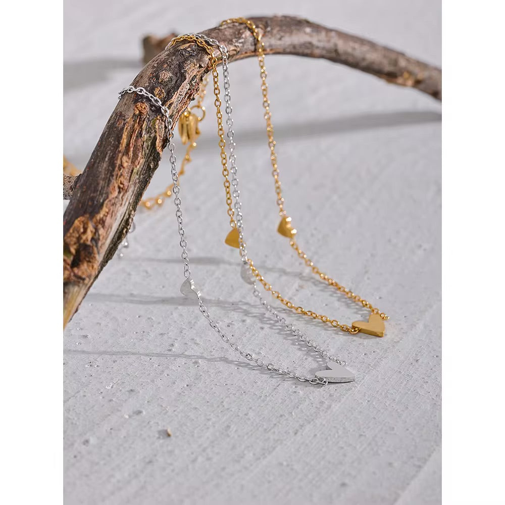 Love on Repeat Anklet - 18K Gold Plated Gold Anklet for Women | ENNVY