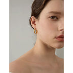 Basic, Actually Hoops - 18K Gold Plated Hoop Earrings for Women | ENNVY