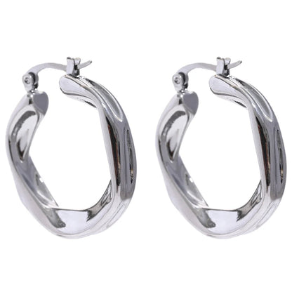 Heidi Hoops - 18K Gold Plated Hoop Earrings for Women | ENNVY