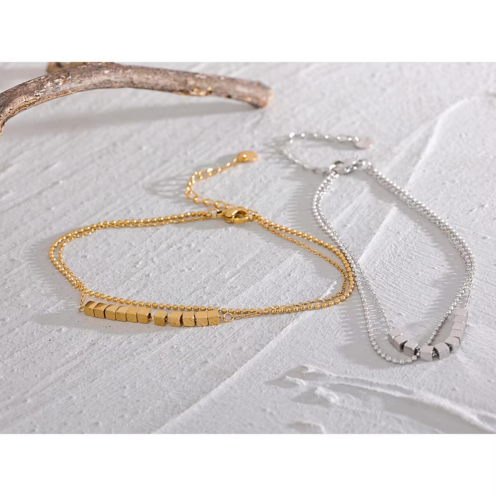 In Her Element Anklet - 18K Gold Plated Gold Anklet for Women | ENNVY