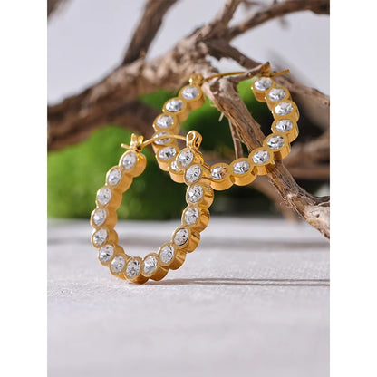Every Bit of Her Hoops - 18K Gold Plated Hoop Earrings for Women | ENNVY