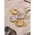 Basic, Actually Hoops - 18K Gold Plated Hoop Earrings for Women | ENNVY