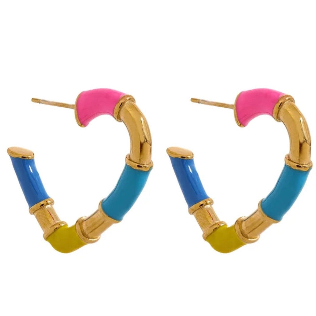 Love in Color Hoops