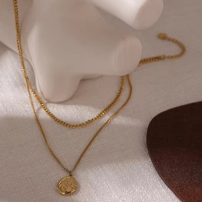 Layered Intentions Necklace - 18K Gold Plated Layered Necklace for Women | ENNVY