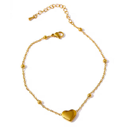 With Love, Anklet - 18K Gold Plated Gold Anklet for Women | ENNVY