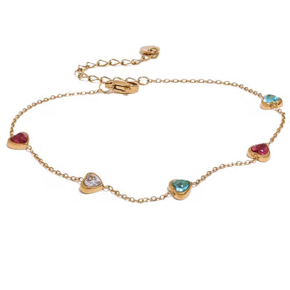 Love on Lock Anklet - 18K Gold Plated Gold Anklet for Women | ENNVY