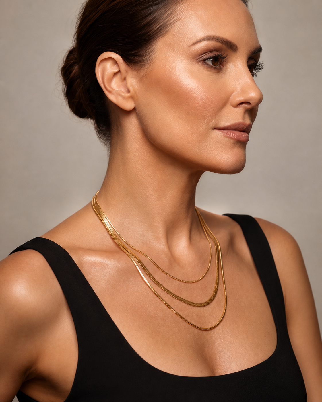 Chain Reaction Necklace - 18K Gold Plated Necklace for Women | ENNVY
