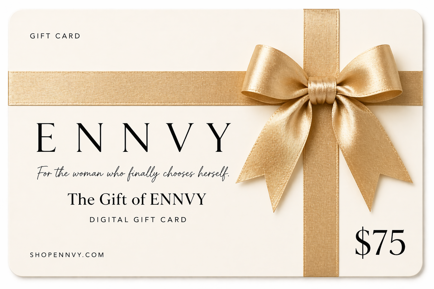 Gift of ENNVY – Digital Gift Card