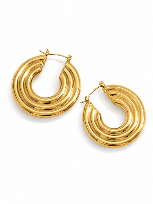Undeniably Chic Hoops
