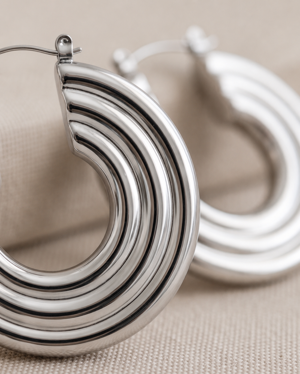 Undeniably Chic Hoops