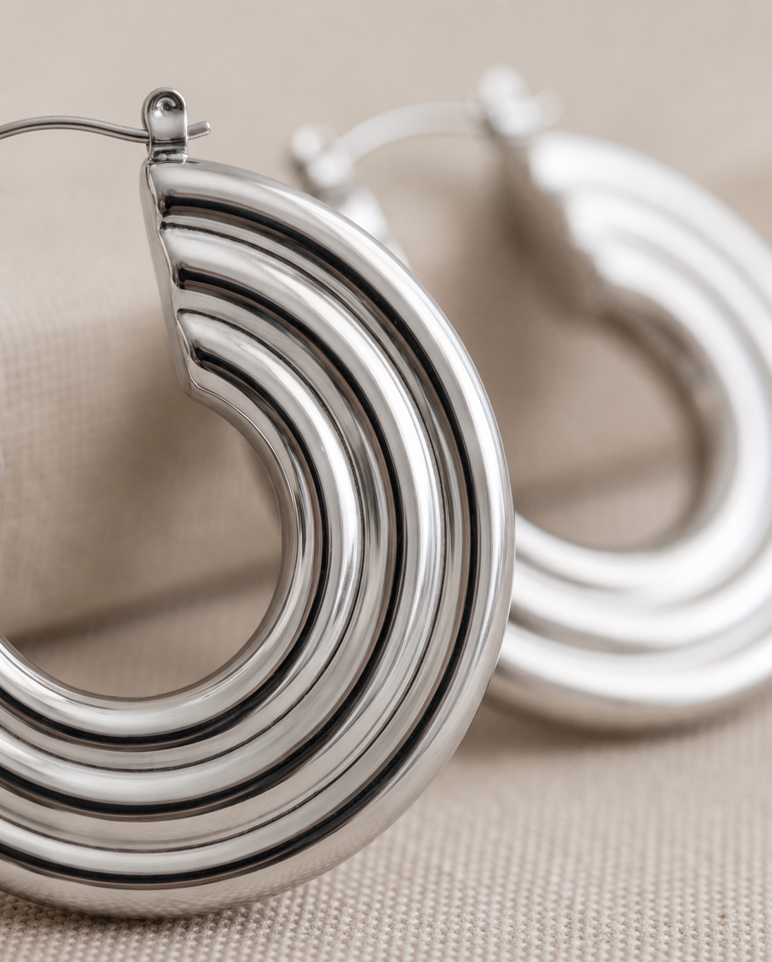 Undeniably Chic Hoops