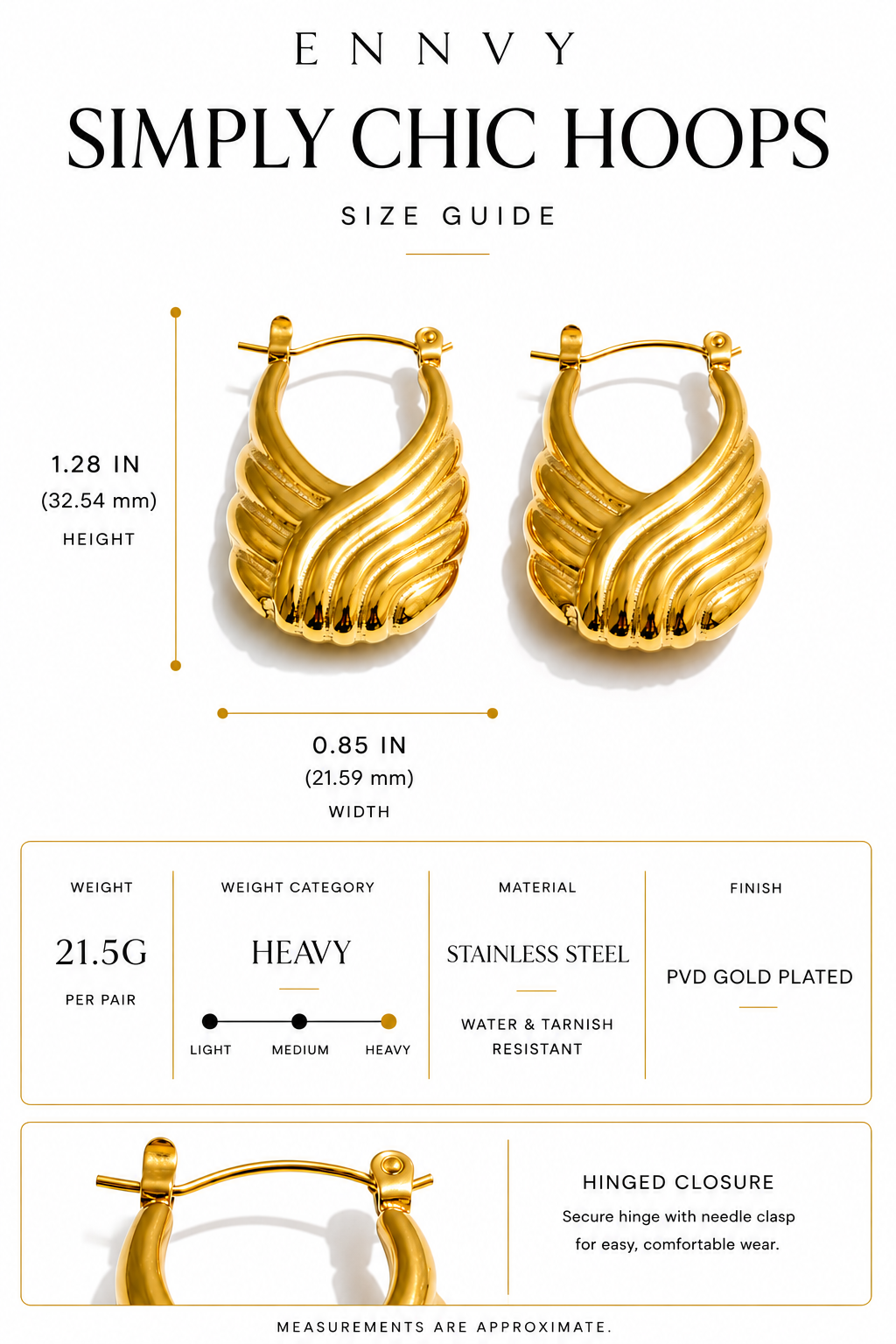 Simply Chic Hoops