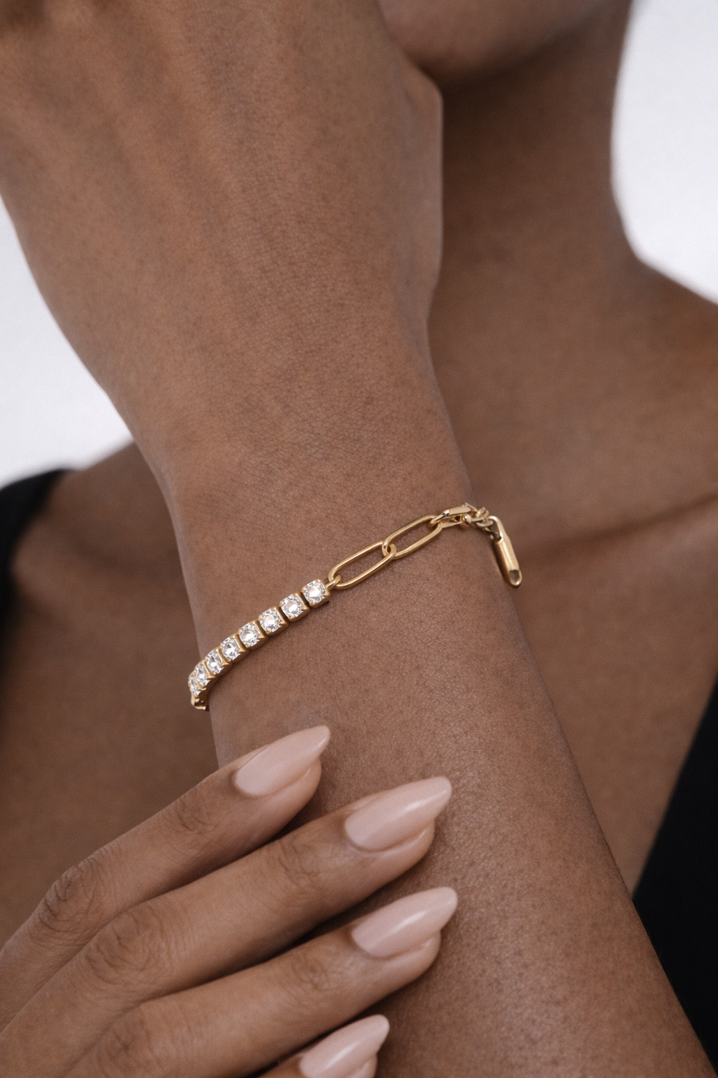 Pretty Without Permission Bracelet - 18K Gold Plated Chain Bracelet for Women | ENNVY