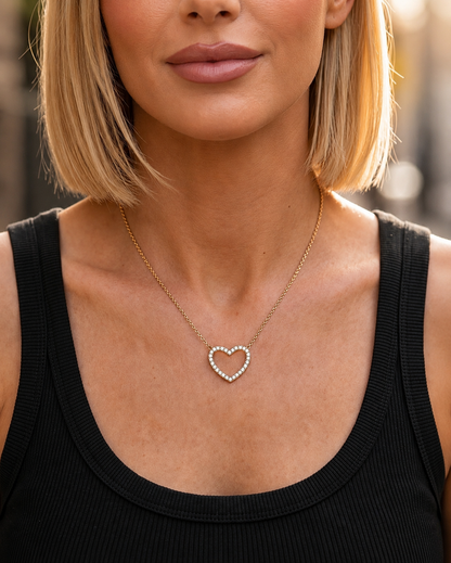 Heart. Elevated Necklace.