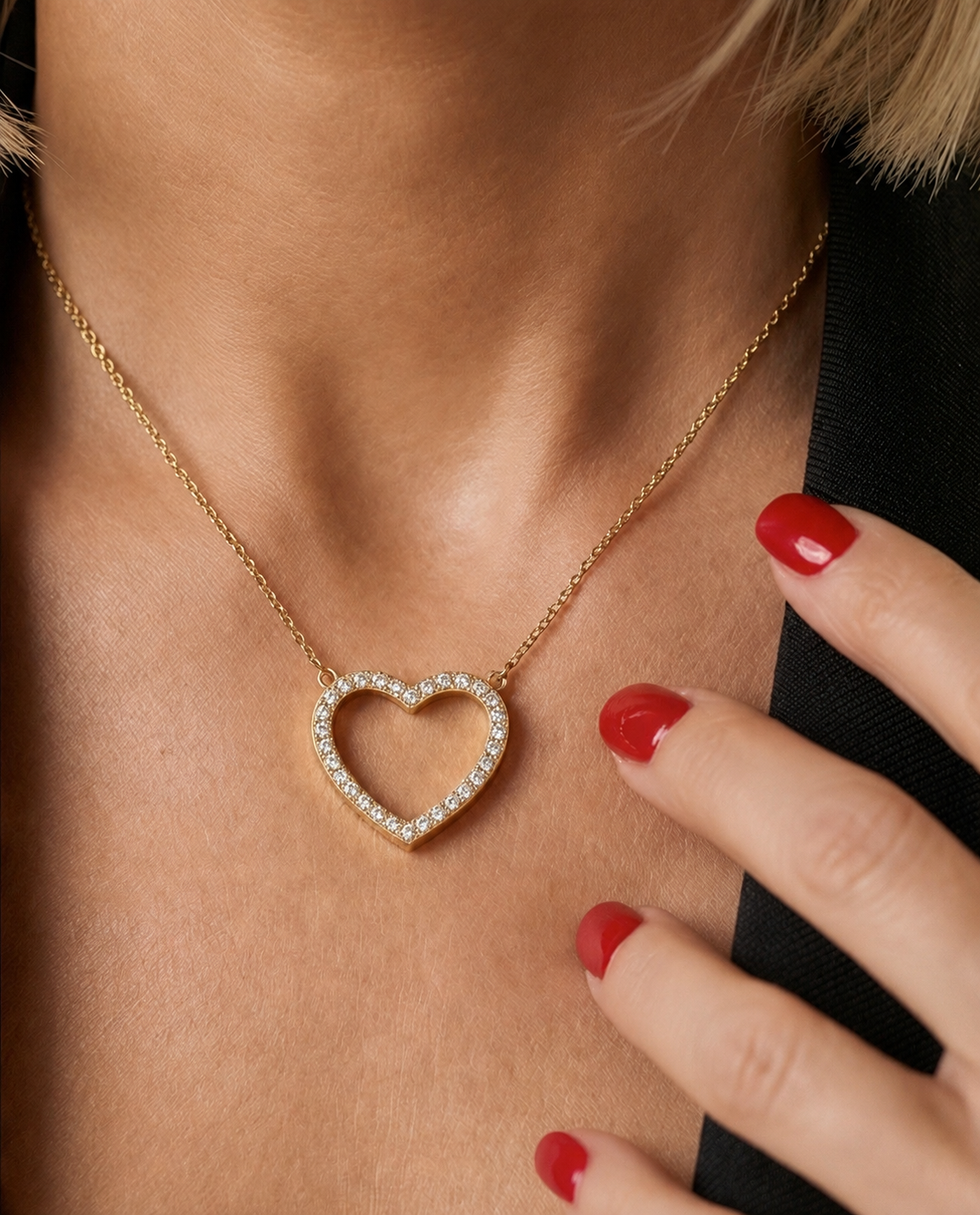 Heart. Elevated Necklace.