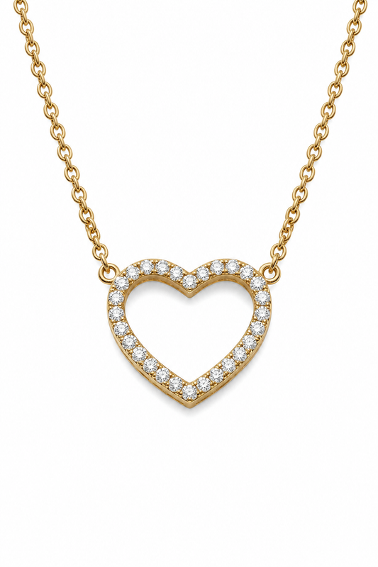 Heart. Elevated Necklace.