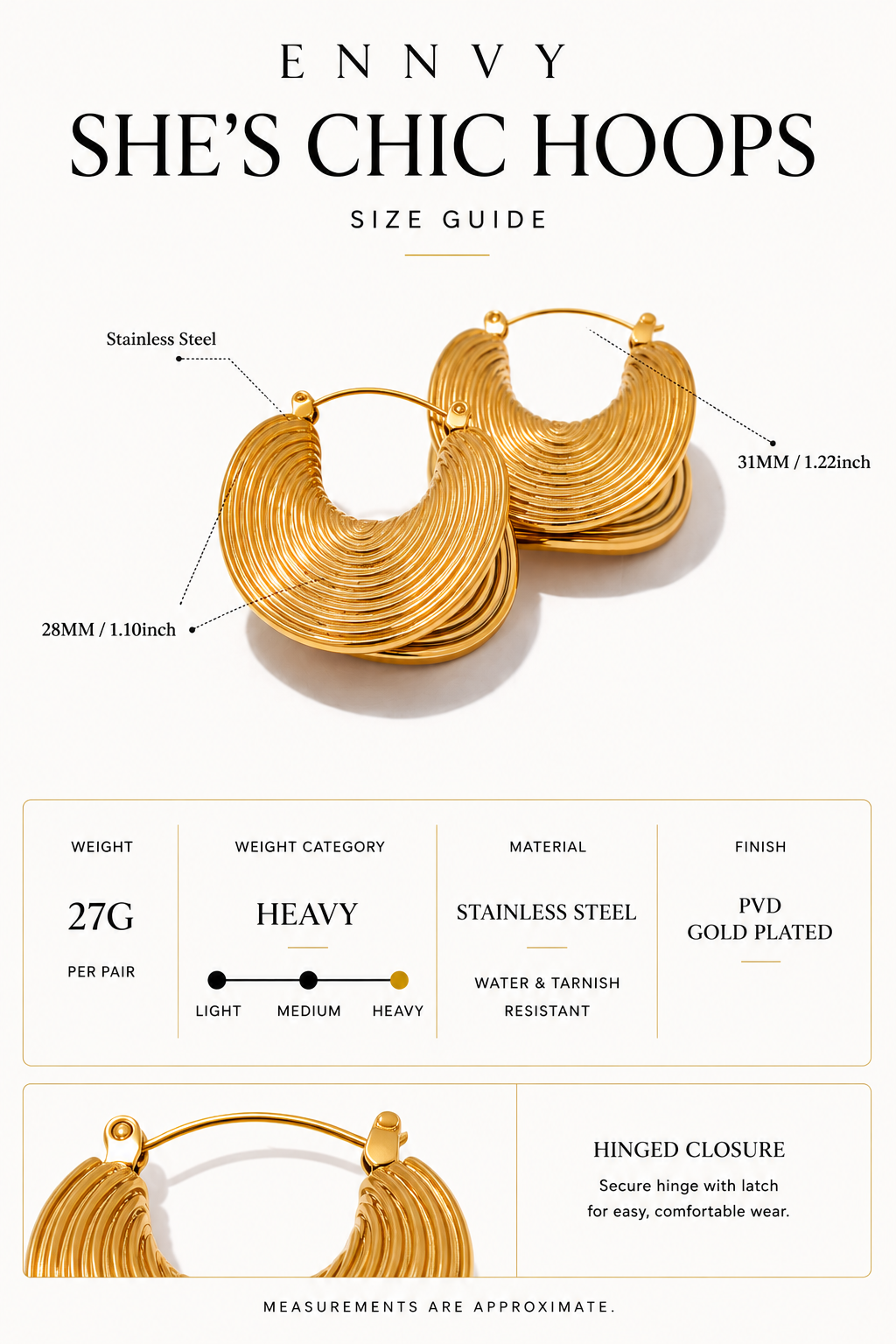 She's Chic Hoops