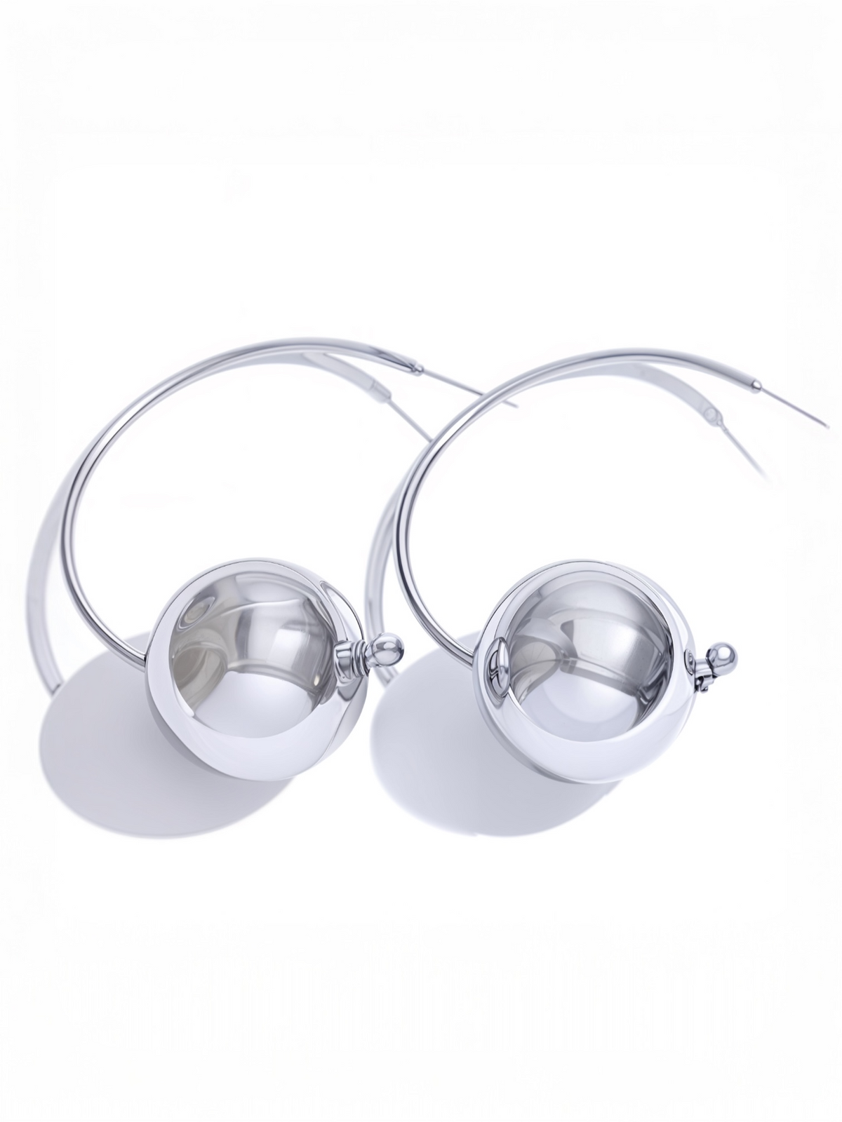 She's A Vibe Hoops - 18K Gold Plated Hoop Earrings for Women | ENNVY