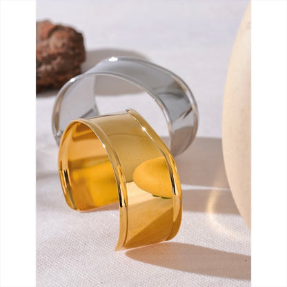 Zara Cuff Bracelet - 18K Gold Plated Cuff Bracelet for Women | ENNVY