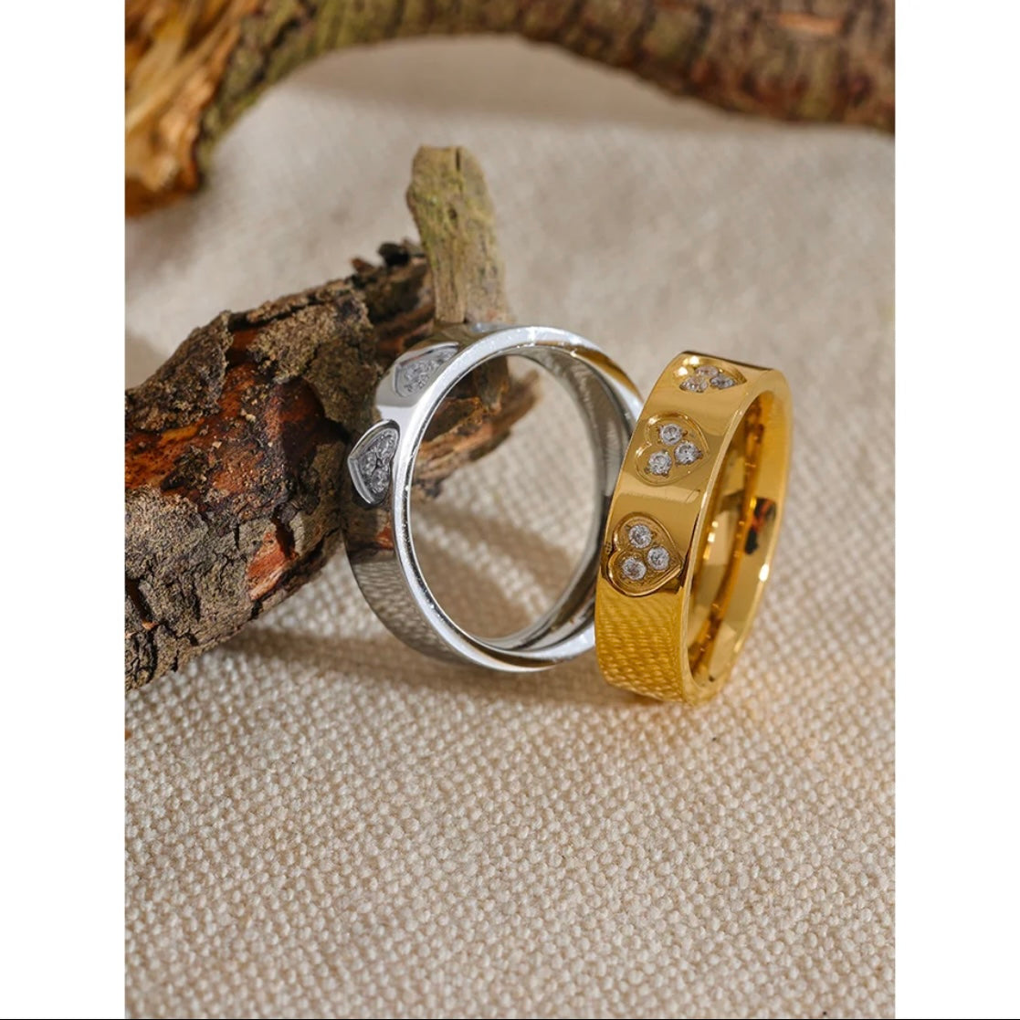 Modest Heart Ring