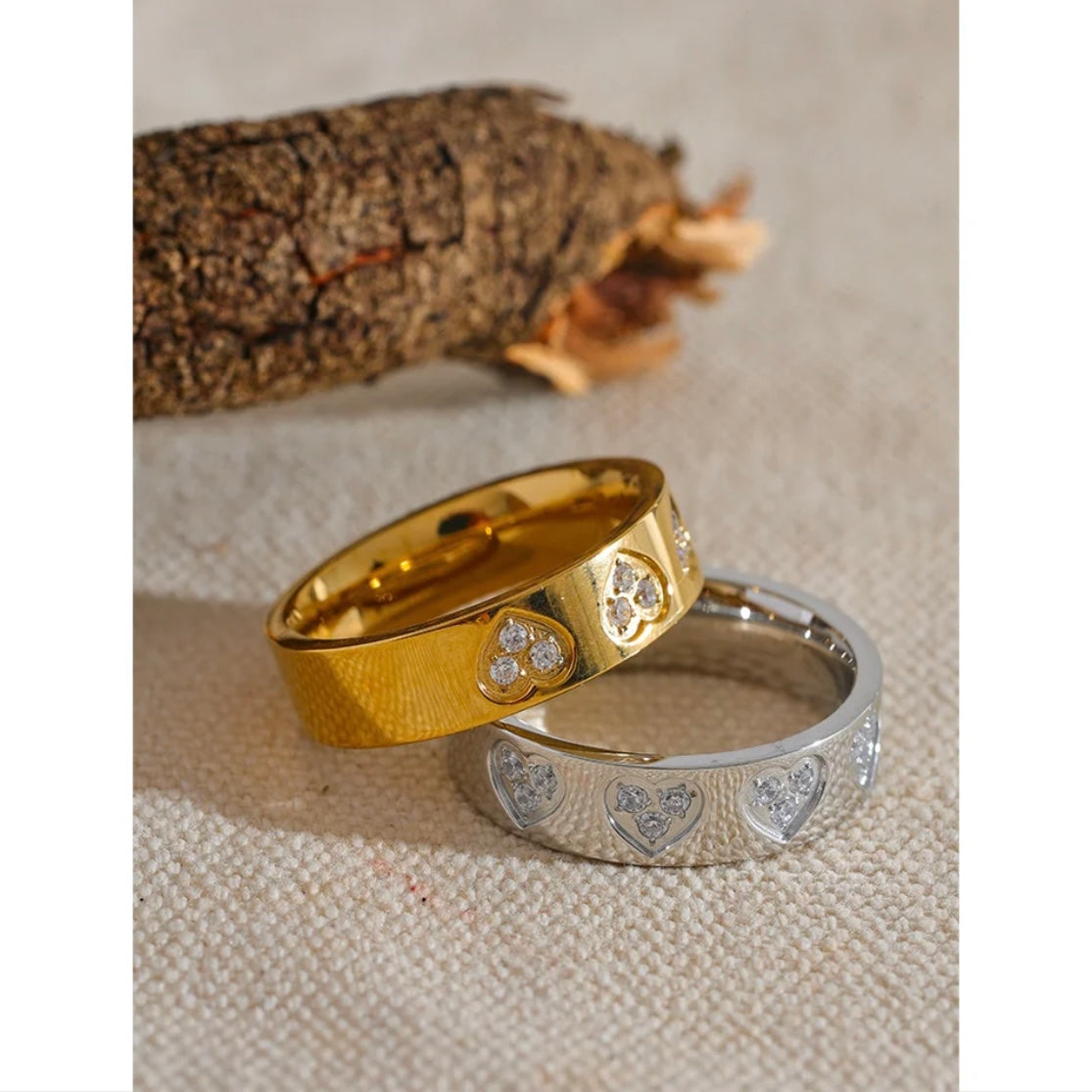 Modest Heart Ring