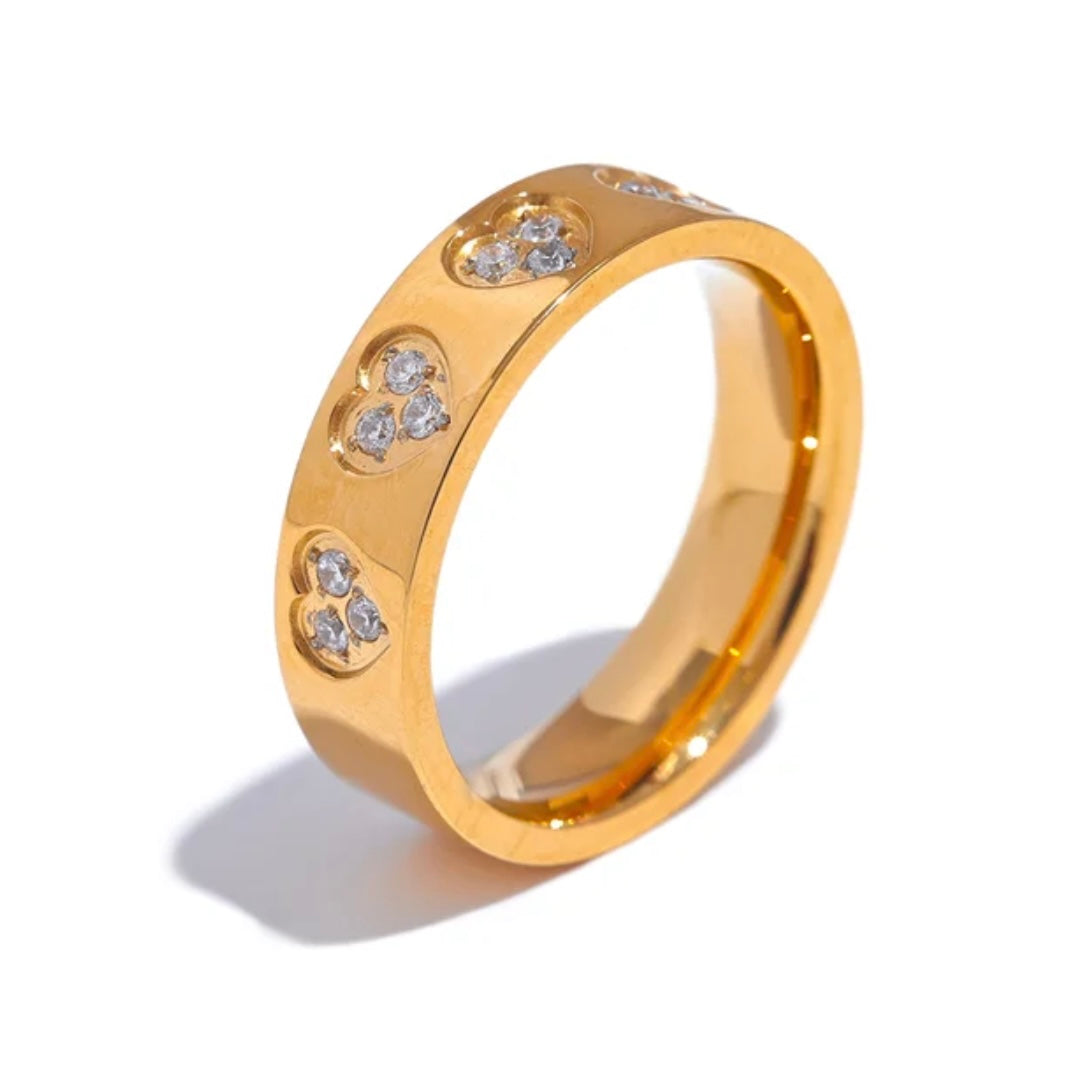 Modest Heart Ring