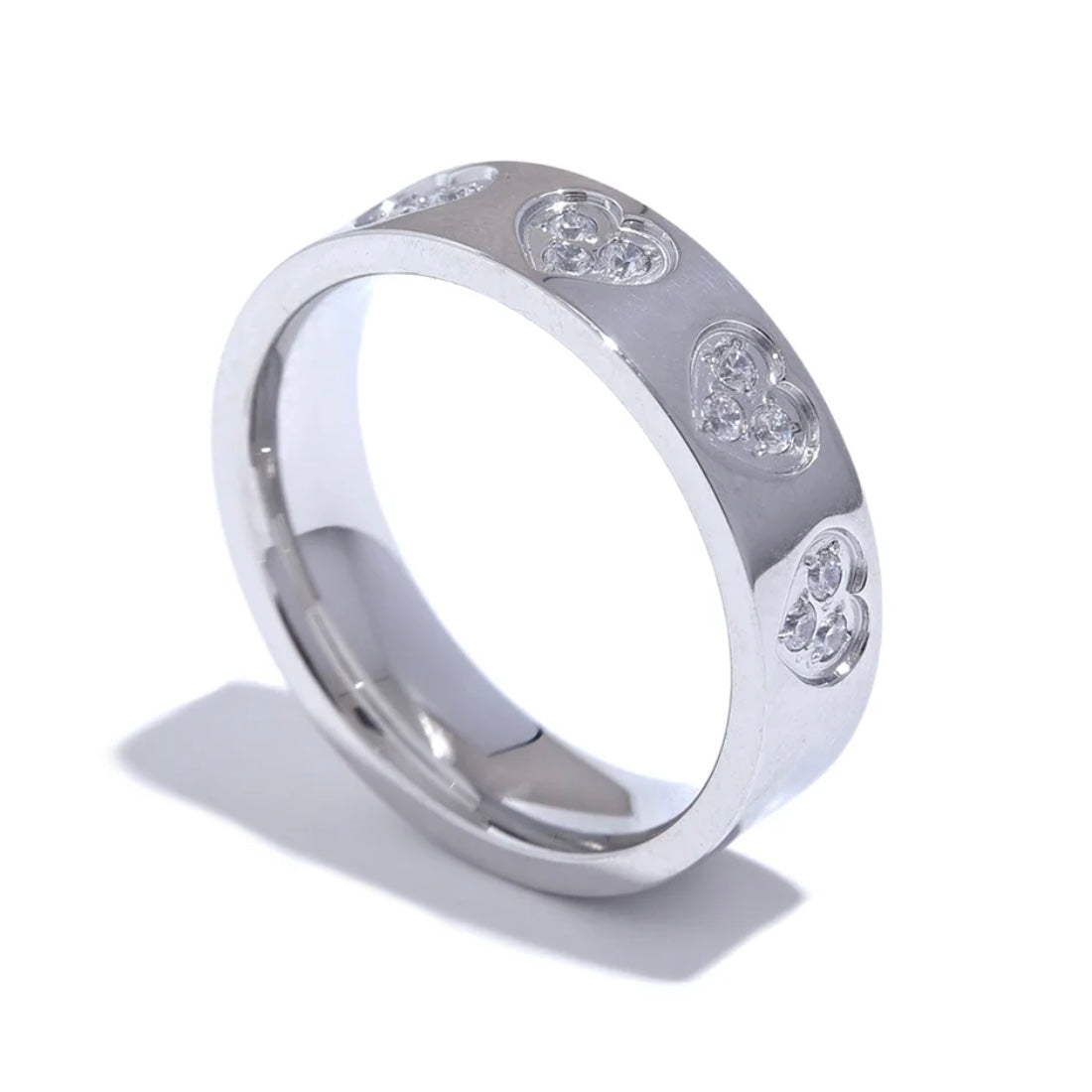 Modest Heart Ring
