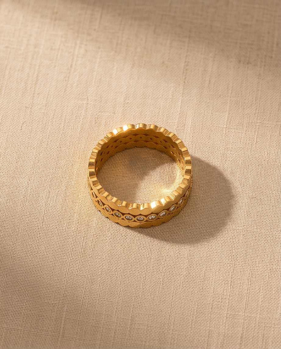 Undeniably Stacked Ring