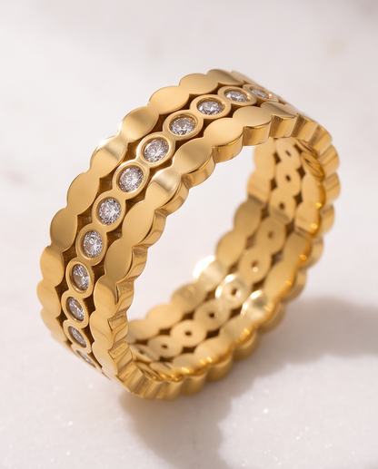 Undeniably Stacked Ring