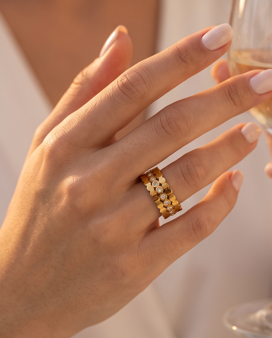 Undeniably Stacked Ring