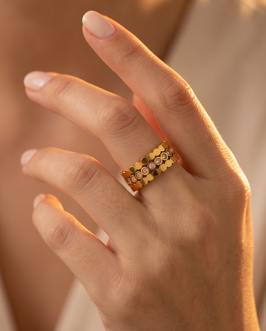 Undeniably Stacked Ring