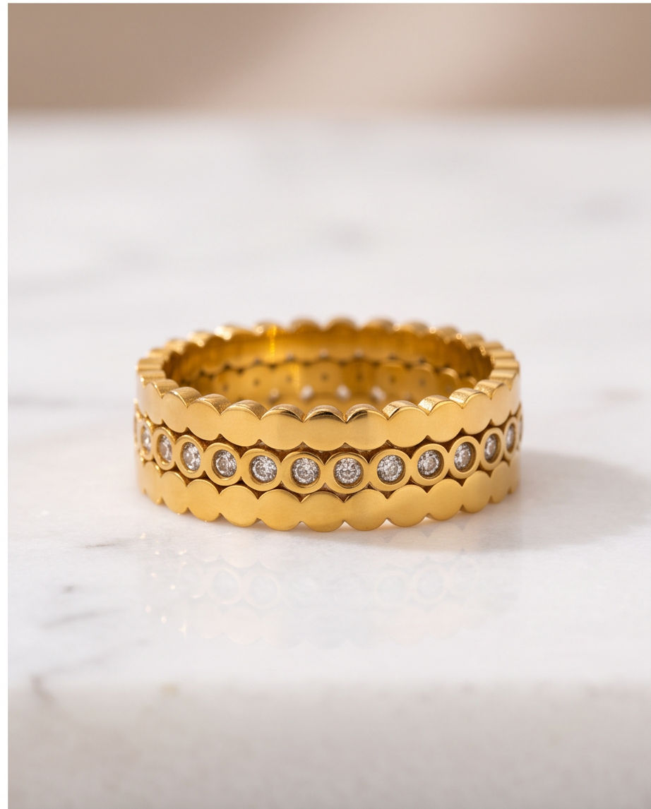 Undeniably Stacked Ring