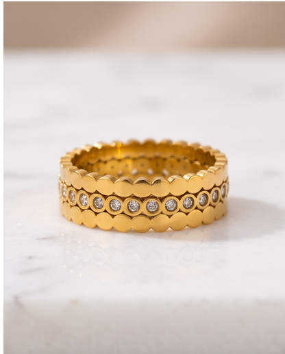 Undeniably Stacked Ring