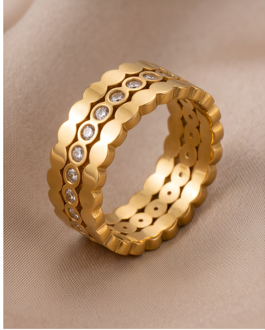 Undeniably Stacked Ring