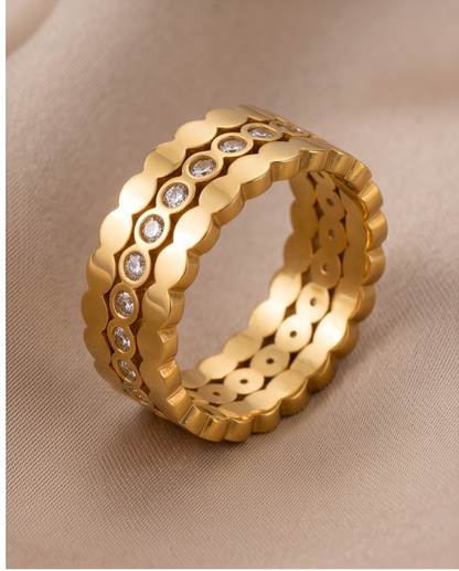 Undeniably Stacked Ring
