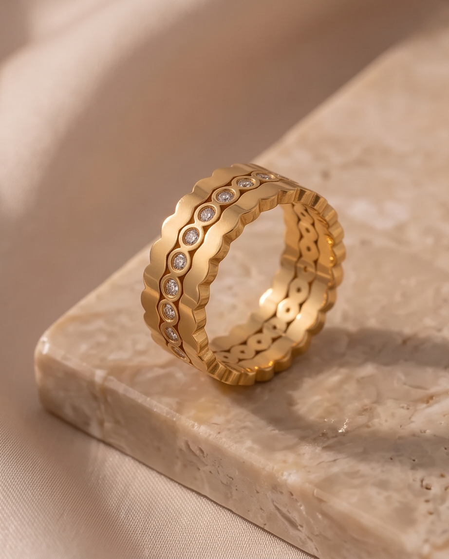 Undeniably Stacked Ring