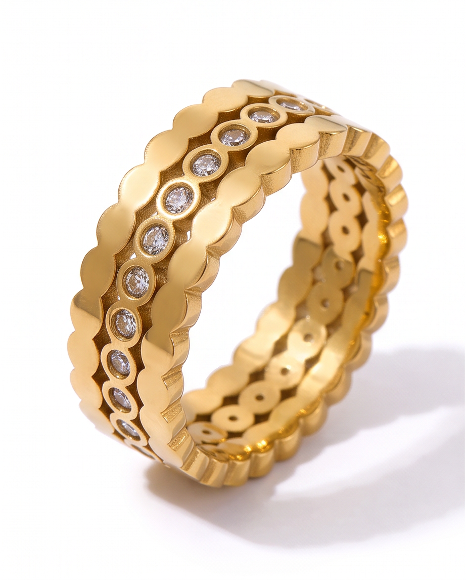 Undeniably Stacked Ring