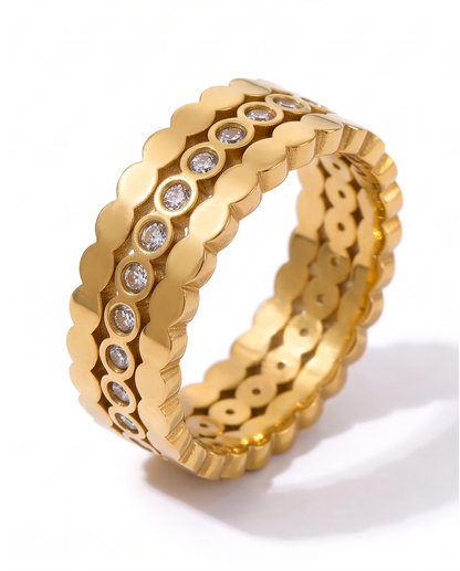Undeniably Stacked Ring