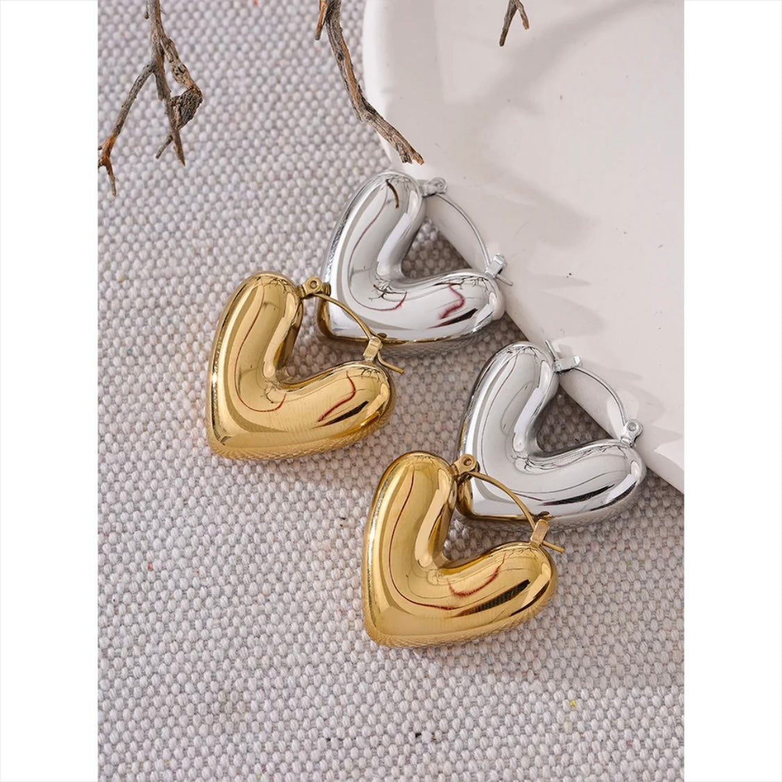 Amor Chunky Hoops
